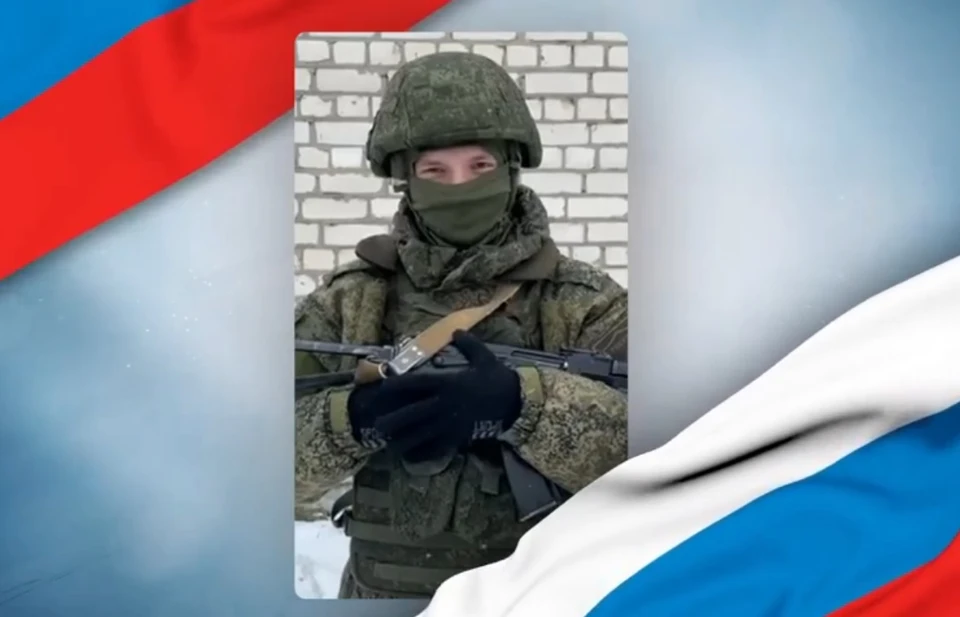 Бойцы с Белгородских границ поздравили мам с праздником.