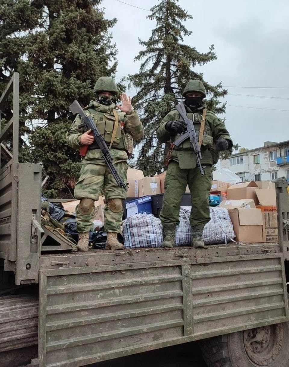 В дар поступили спецсредства для ведения современной войны