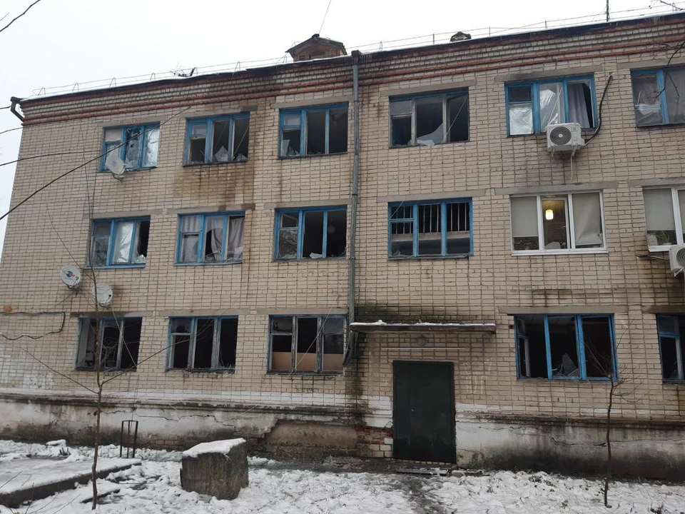19 ноября. Шебекино. Один из пострадавших домов после атаки со стороны Украины.