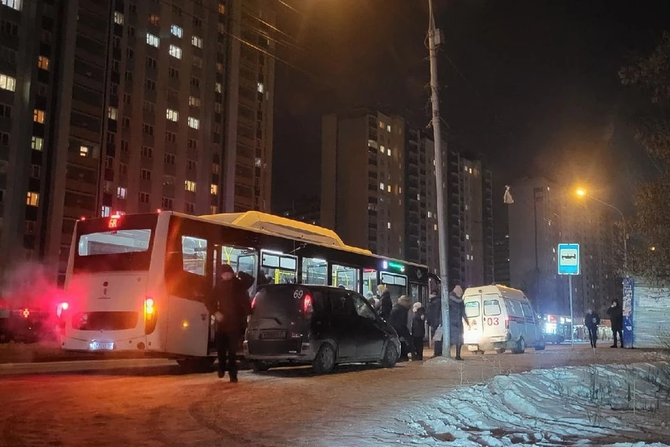 В Первомайском районе Новосибирска произошло ДТП. Фото: Моя Первомайка