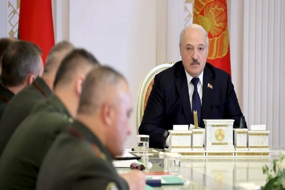 Лукашенко назвал встречу с Шойгу продолжением разговора с Путиным Фото: пресс-служба президента Белоруссии