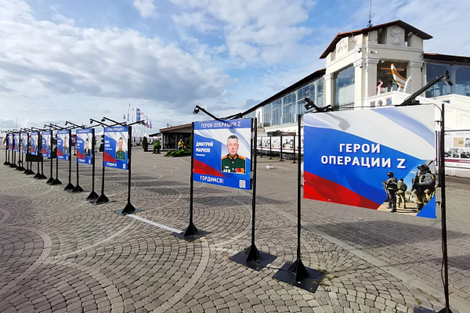В Сочи до 15 декабря будет открыта фотовыставка с героями СВО. Фото: пресс-служба администрации Сочи.