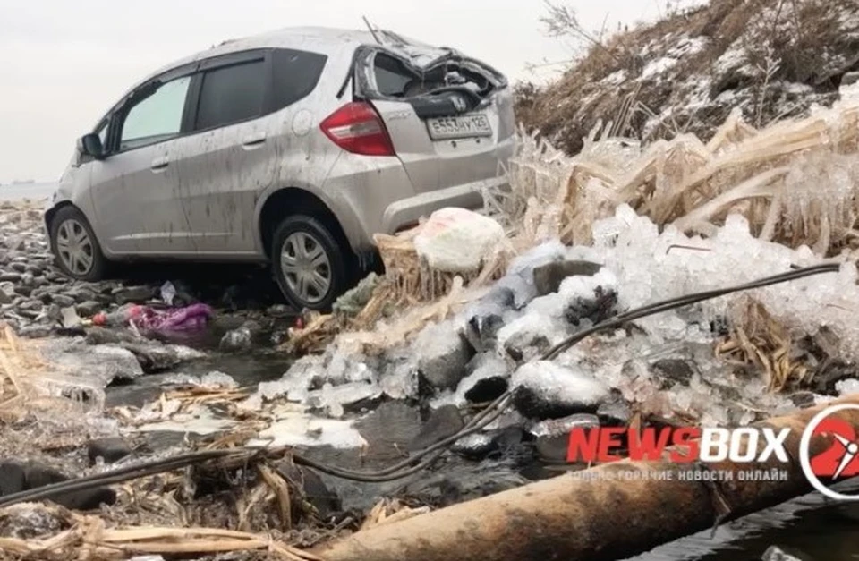 Авария произошла в районе Сочинской. Фото: Telegram-канал Newsbox24.tv