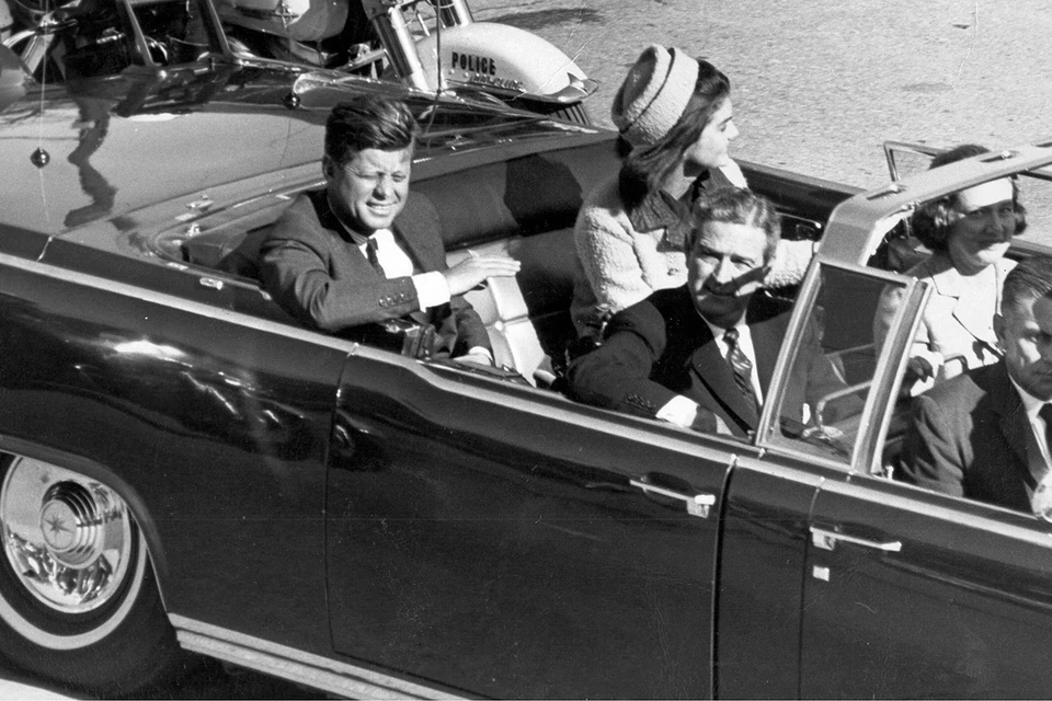Снимок президента Кеннеди в день его убийства 22 ноября 1963 г.