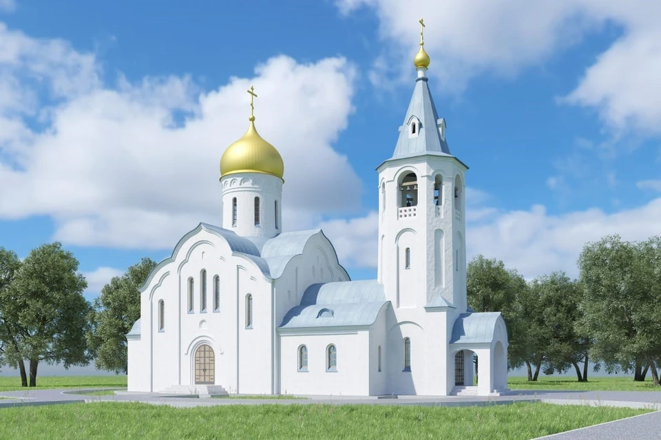 Утвержден проект эскиза храма. Фото: официальный сайт епархии.