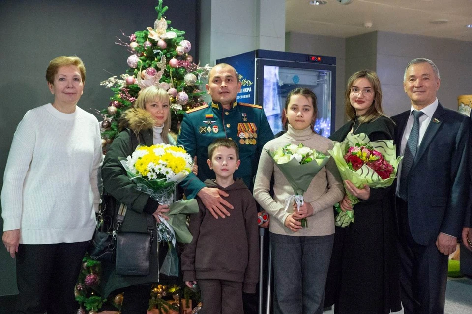 Рустам Сайфуллин приехал в Тюмень после госпиталя.