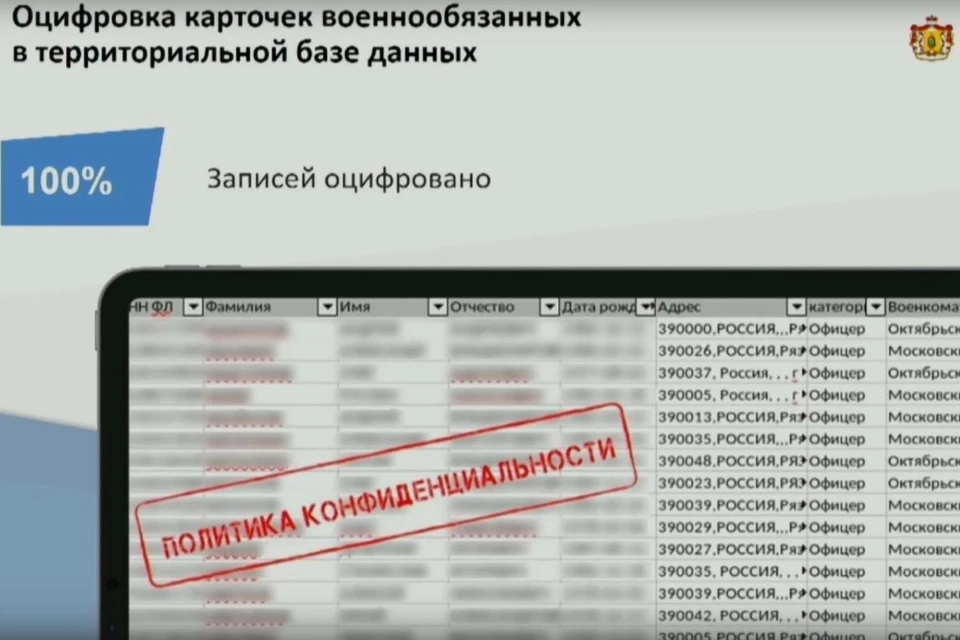 Министр цифрового развития Ульянов рассказал об оцифровке всех карточек военнообязанных.