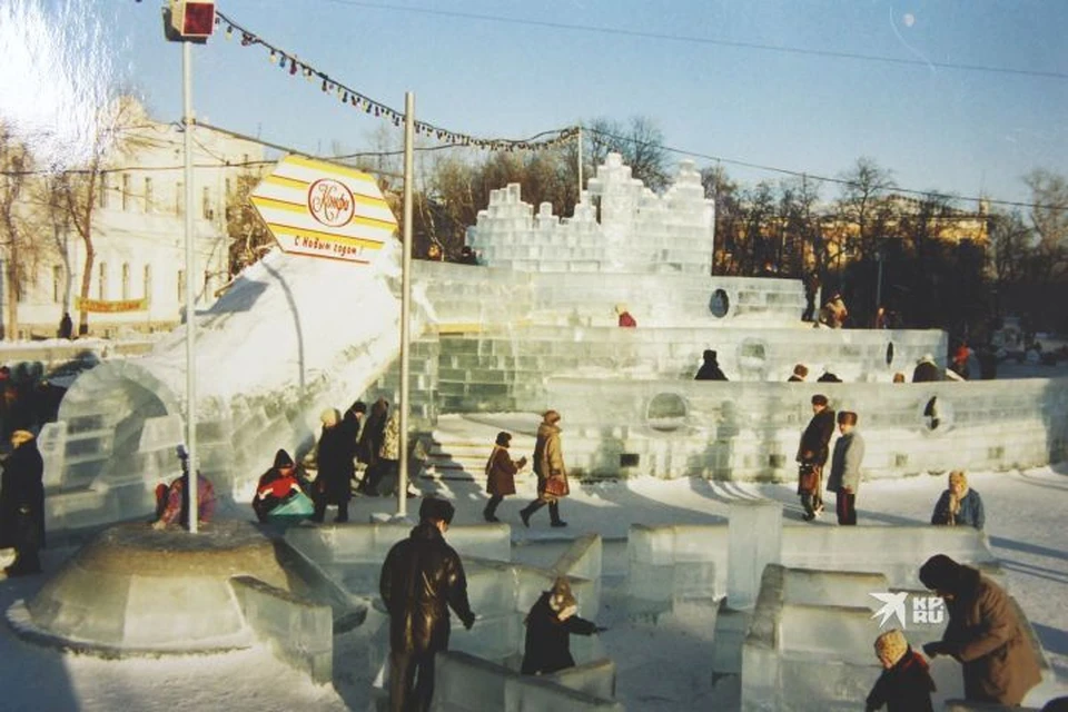 Городок 1997 года по теме «Космический вояж» Фото: предоставлено Ольгой Гапонец