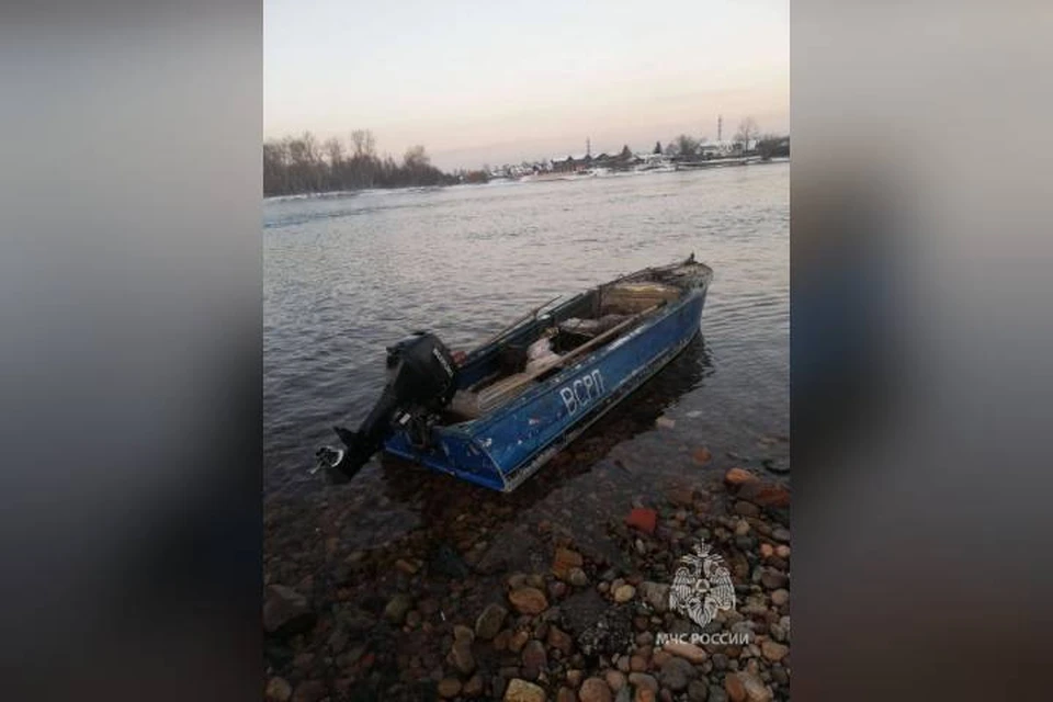 Лодку с рыбаками обнаружили в районе Нижней набережной