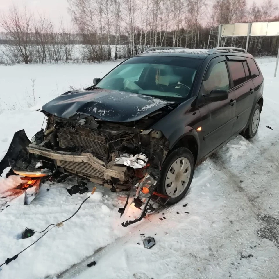 Авария произошла в Сосновском районе