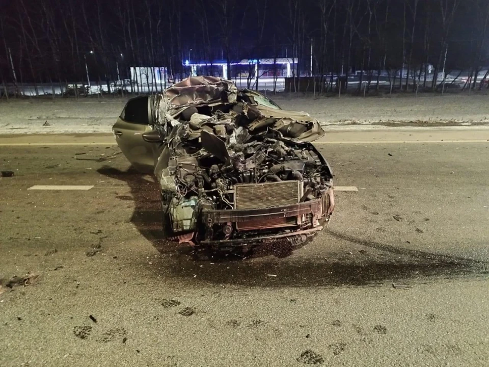 Вот во что превратился капот "Киа".