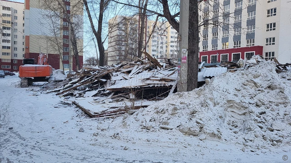 Бывший дом №19 на улице Беляева
