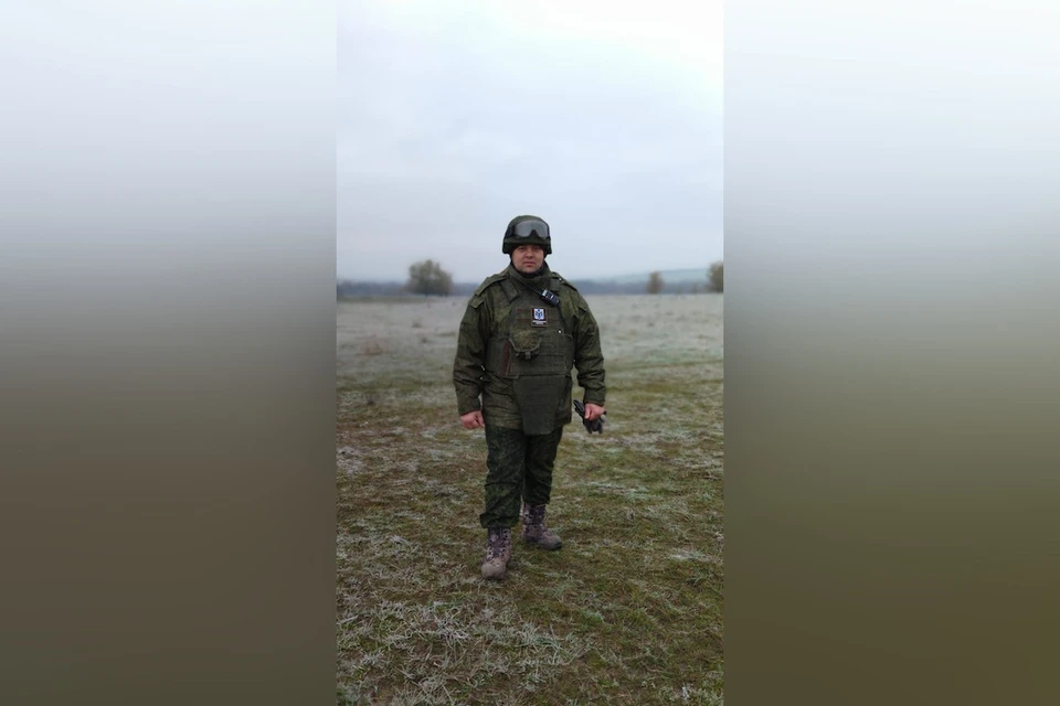 Погиб Денис Цеценко на сватовском направлении 11 декабря. Фото: администрация Кыштовского района