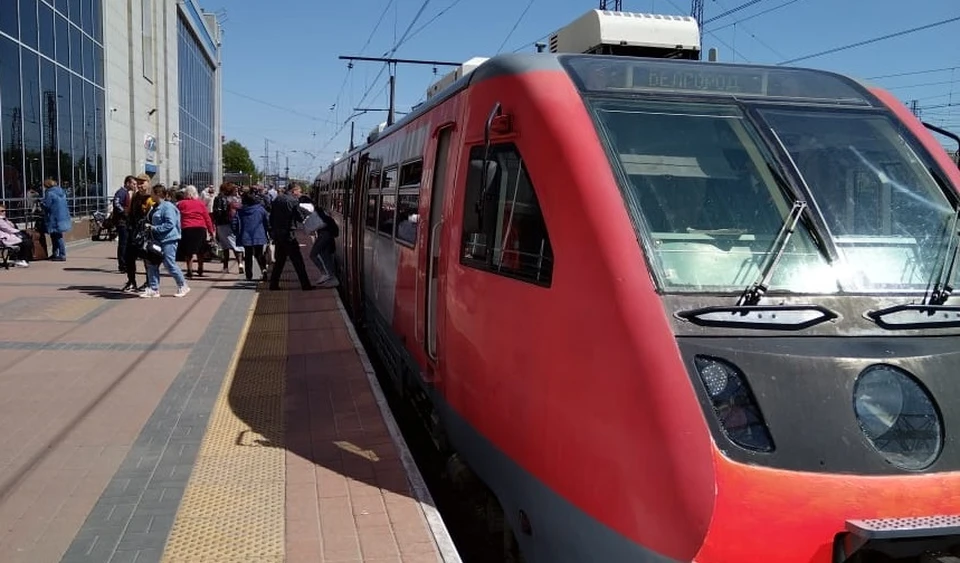 С мая 2022 года поезд «Белгород – Старый Оскол – Воронеж» перевез 10 тысяч пассажиров.