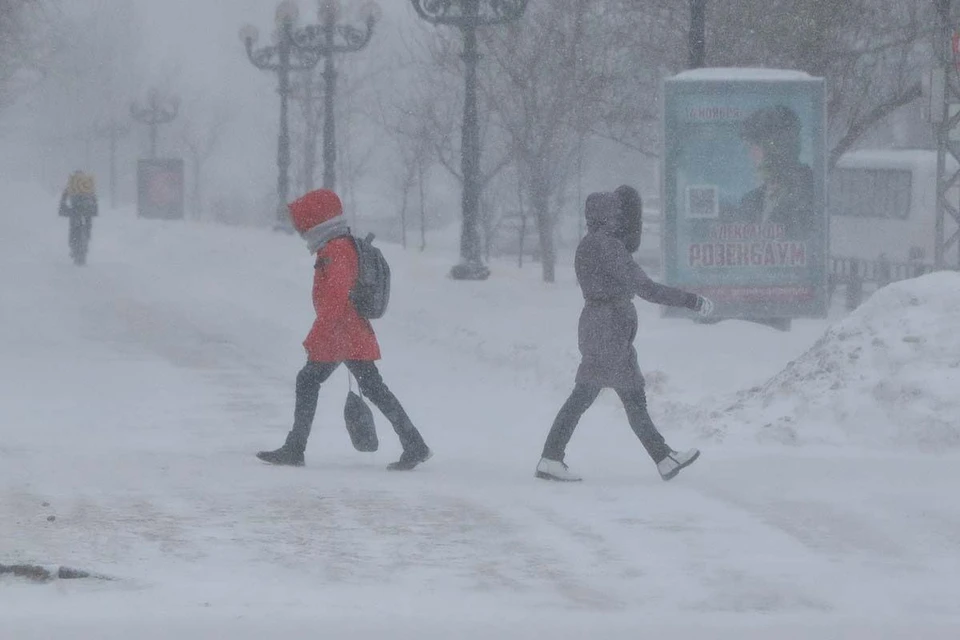 В Барнауле столбик термометра покажет от -9 до -11 градусов