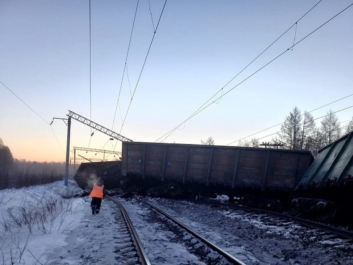 Поезд сошел с рельсов в Амурской области 18 января - KP.RU