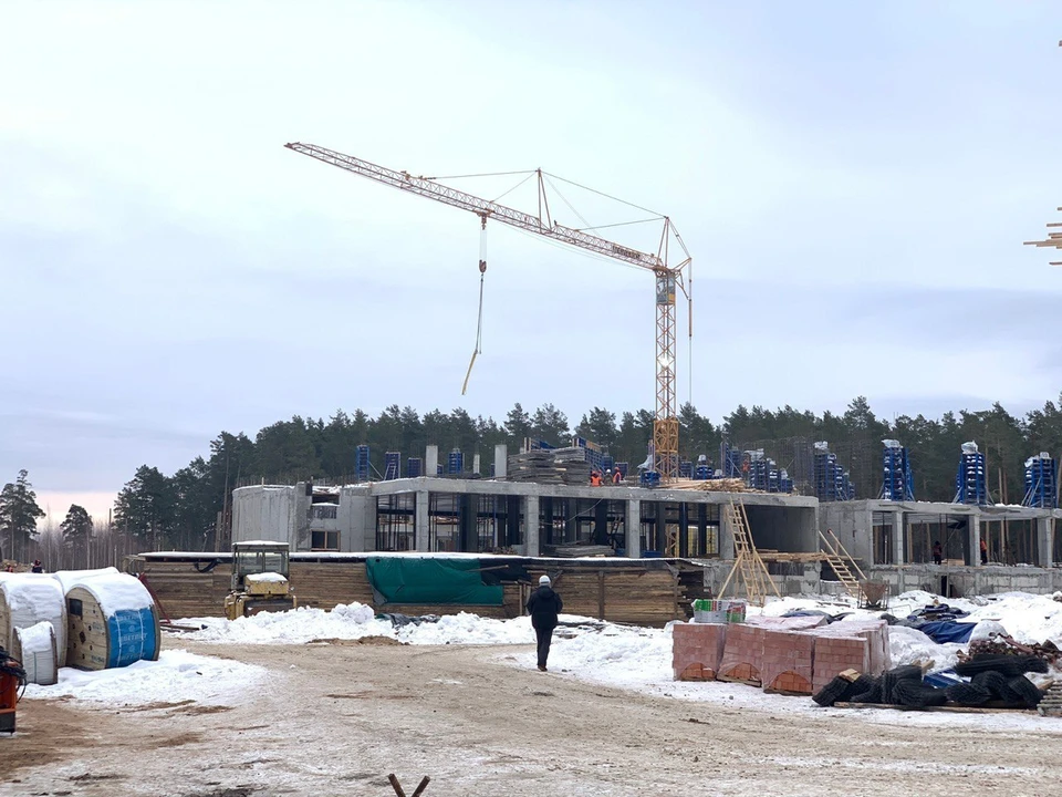 Строительство двух школ в Выксунском районе завершится в 2023 году. Фото: Корпорация развития Нижегородской области