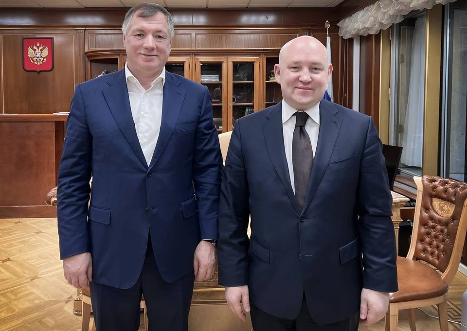 Разговор был плодотворным. Фото: Telegram-канал Михаила Развожаева