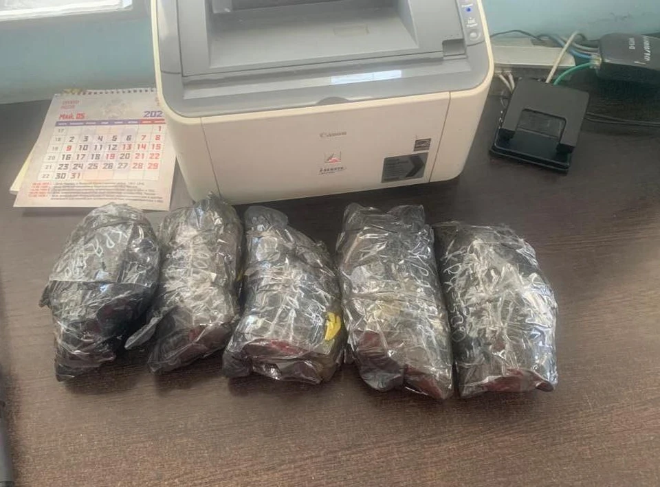 В иномарке нашли более 2,5 кило наркотика. Фото: УФСБ России по Волгоградской области