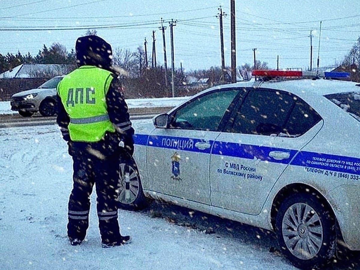 В Самарской области второй раз поймали пьяного 23-летнего водителя «ВАЗ  21703» без прав - KP.RU