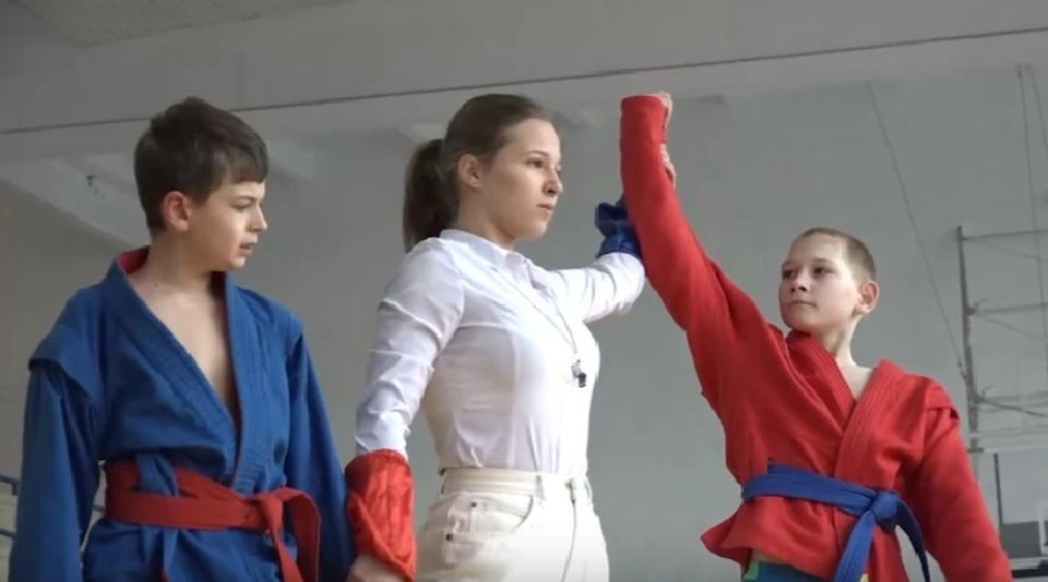 В Республике планируют развивать самбо, который стал национальным спортом России. Фото: кадр из видео Пушилин/ТГ