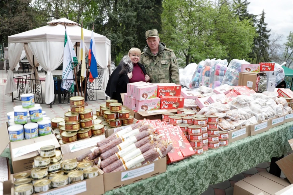 Татьяна Чумакова - одна из постоянных участниц акции «Посылка солдату»