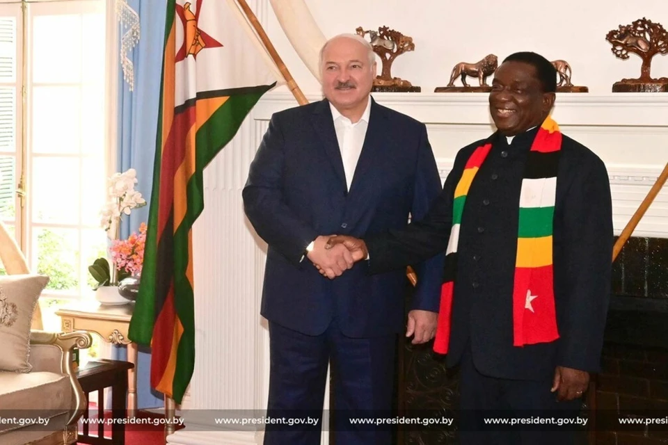 Президент Зимбабве рассказал о дружбе с Александром Лукашенко. Фото: president.gov.by