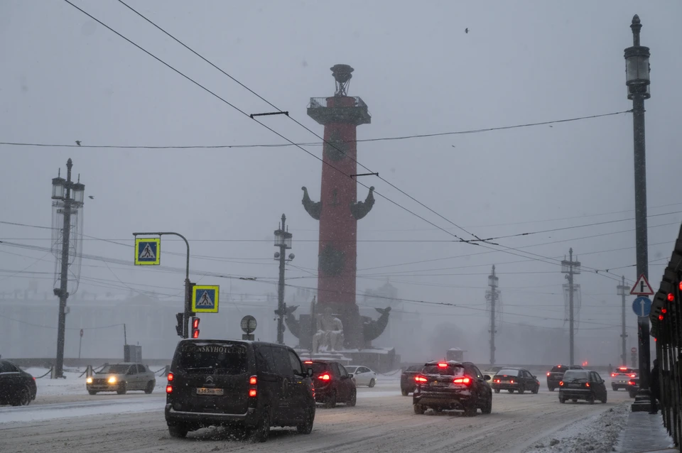 Снег и оттепель ждут Петербург 1 февраля.
