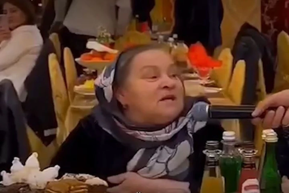 Пожилая Дагестанка поделилась мудростью. Фото: стоп-кадр видео.
