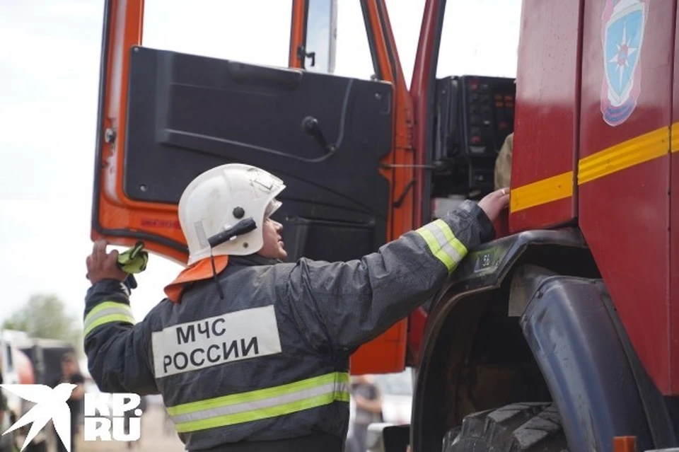 В микрорайоне Кальное сгорела торговая палатка.