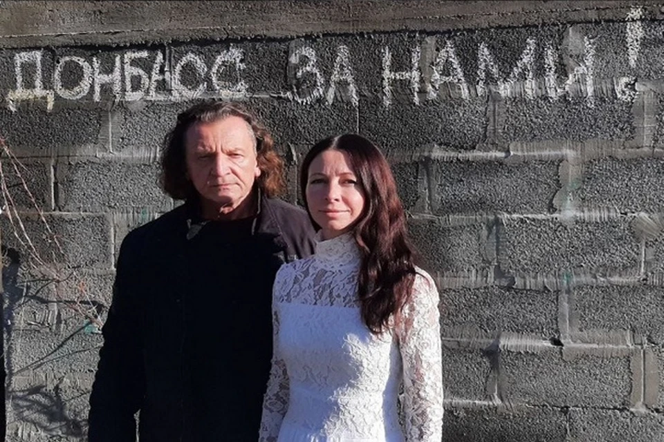 Владимир Скобцов вместе с актрисой Евгенией Павловой. Фото: личный архив Скобцова