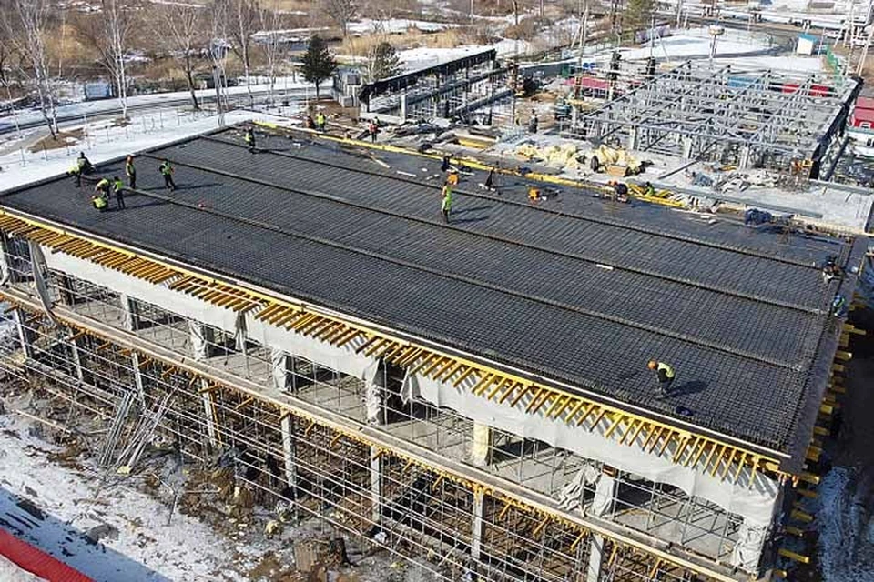 На строительство ФОКа выделили почти 430 миллионов рублей. Фото: министерство физической культуры и спорта Приморского края.