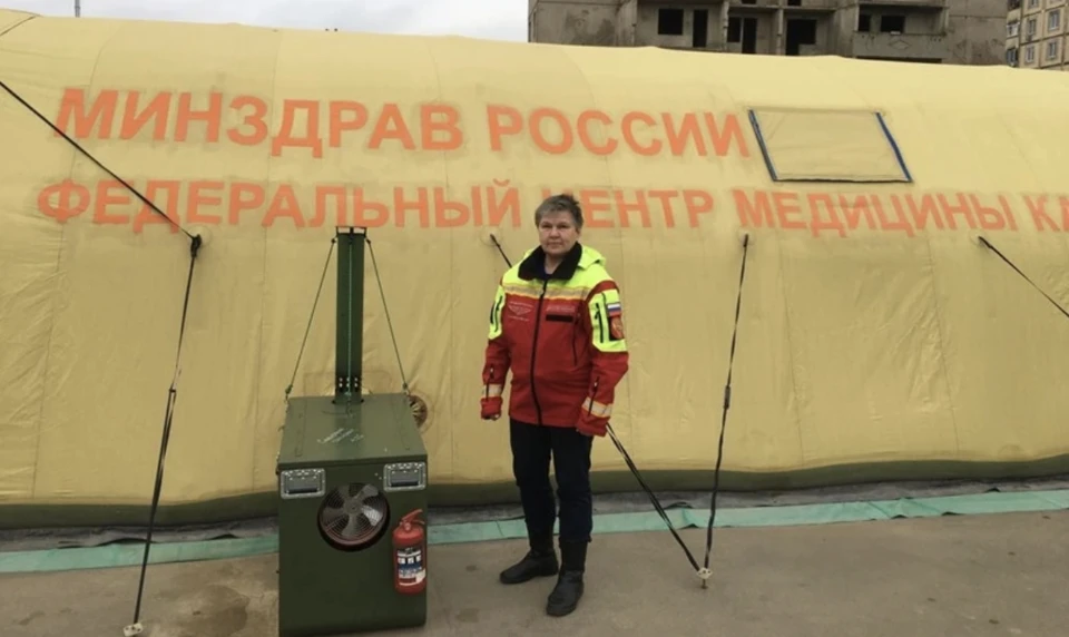 Смоленский педиатр Нелли Ершова помогала людям в Мариуполе. Фото: департамент здравоохранения Смоленской области.