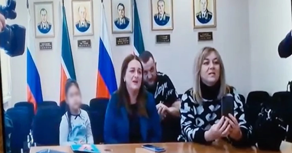 Для общения каждой семье давали небольшое количество времени