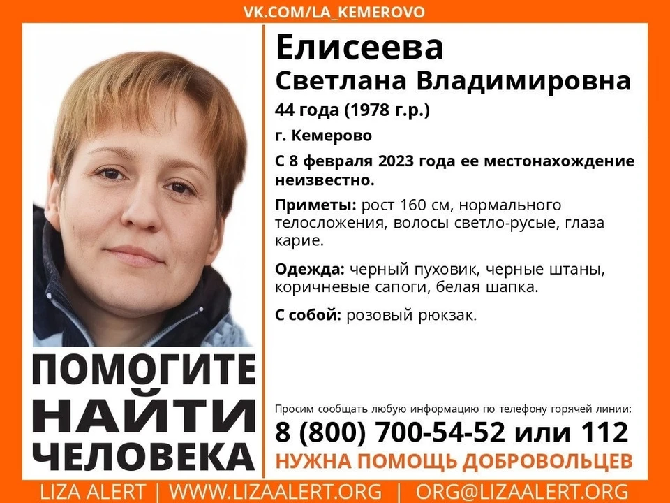 Фото: Лиза Алерт Кузбасс / ВКонтакте.