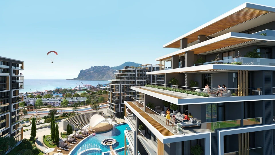 Комплекс с видом на море уже начали возводить. Фото: sky-soul-resort.ru