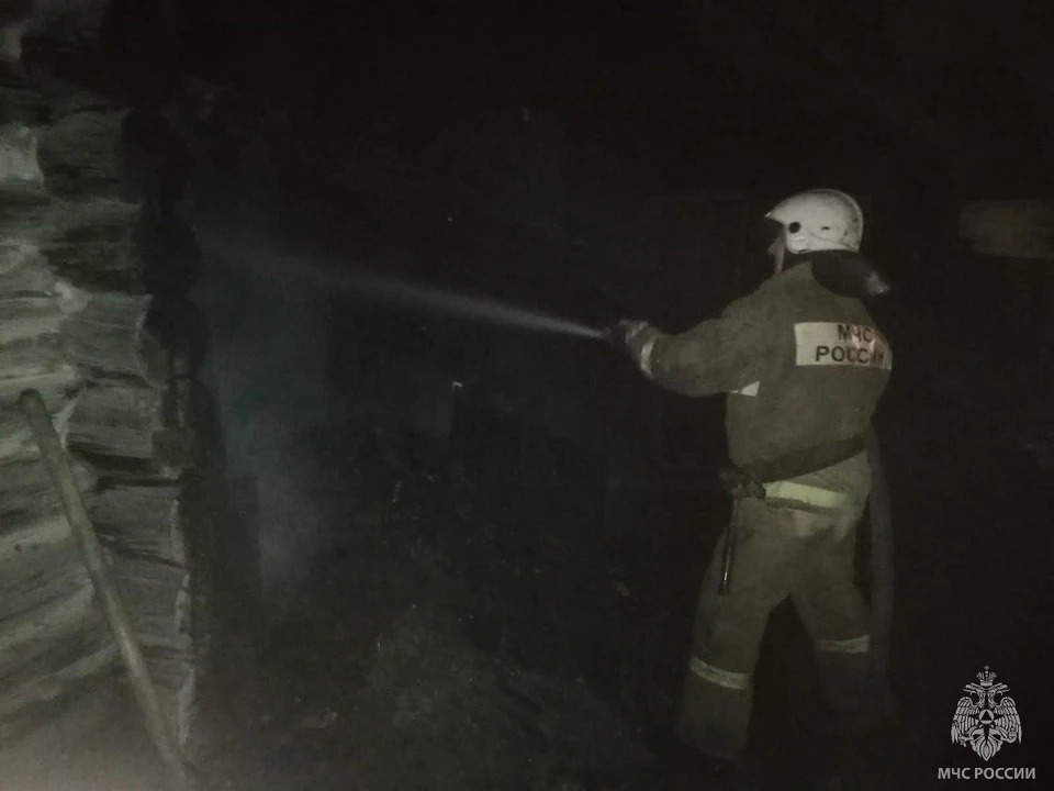 Пожар быстро потушили