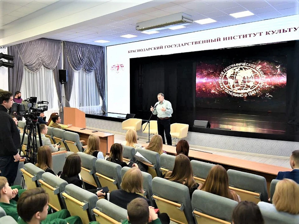 В Краснодаре показали фильм «РоссиЯ» . Фото: пресс-служба администрации Краснодарского края.