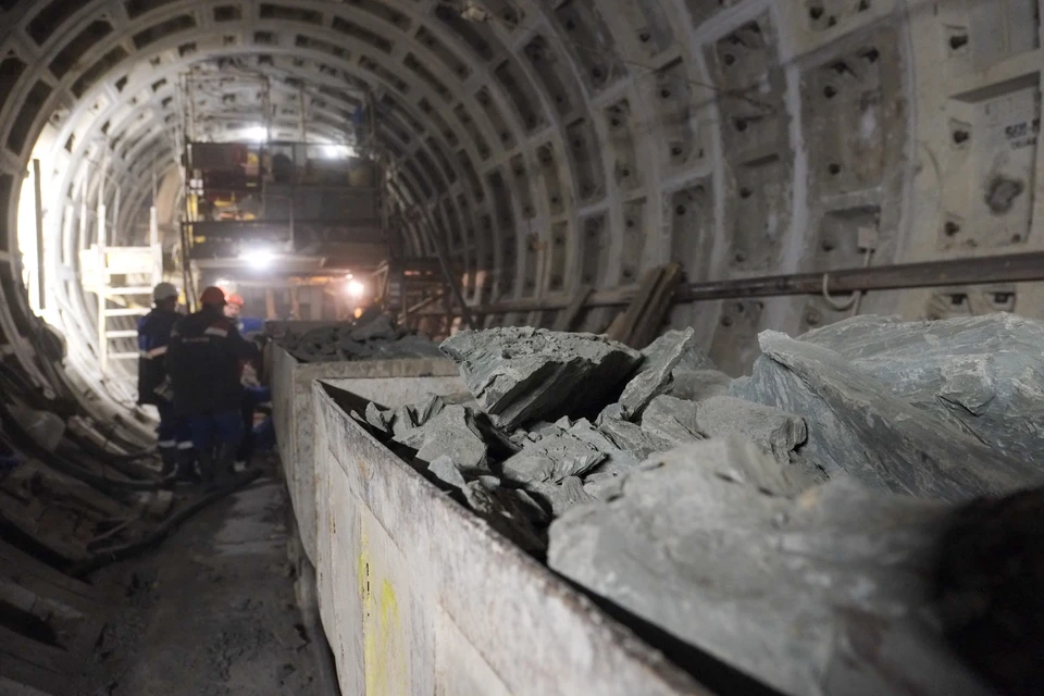 Тоннелепроходческий комплекс уже прибыл на базу "Метростроя Северной столицы".