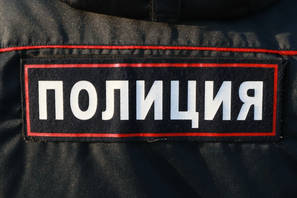 Во дворе стояла полицейская машина