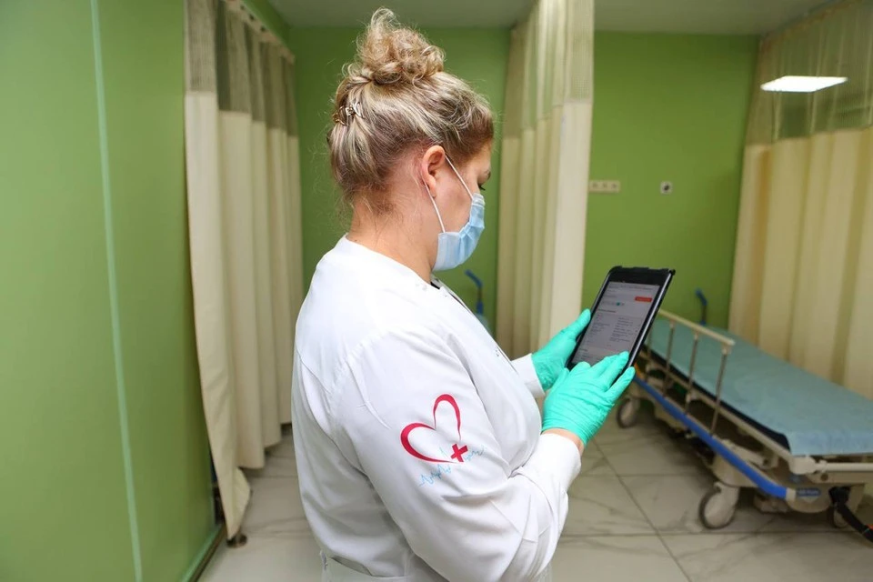 Новые технологии помогают сделать работу московских врачей более эффективной. Фото: Telegram-канал Сергея Собянина.