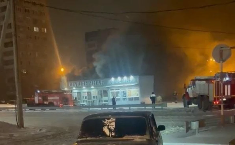 Фото: скриншот видео, предоставленного пабликом «Инцидент.Омск» во «ВКонтакте».
