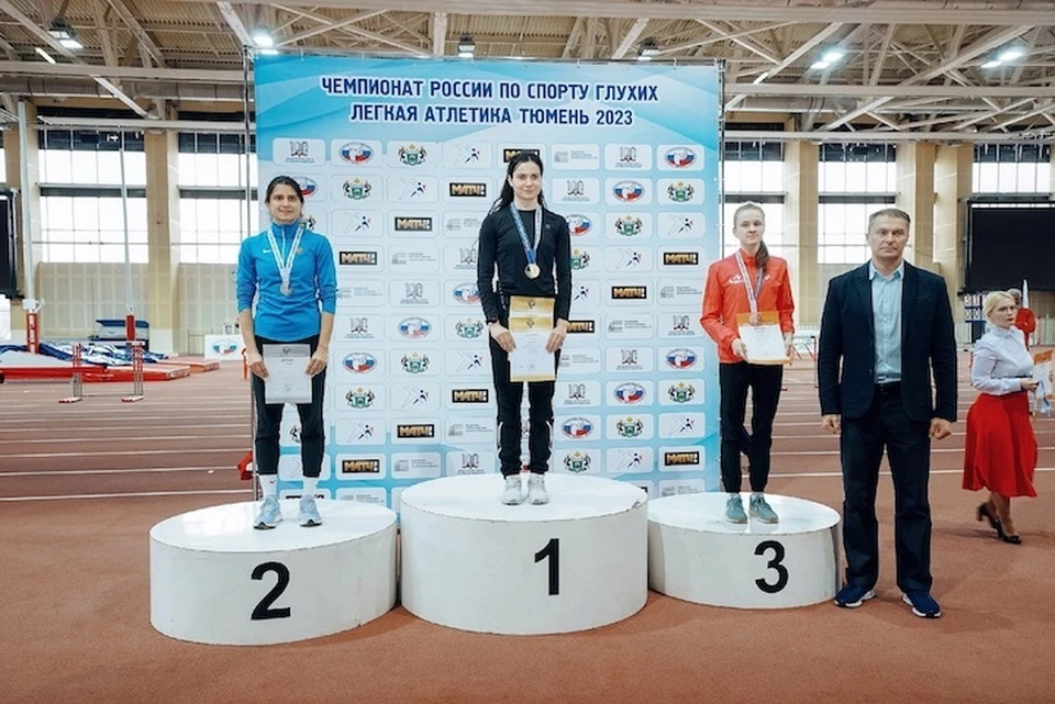 Анастасия Завьялова завоевала 3 золотые медали на Чемпионате России по легкой атлетике
