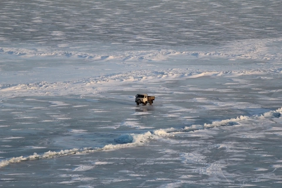 11 марта выходить на лед на юго-востоке Сахалина опасно