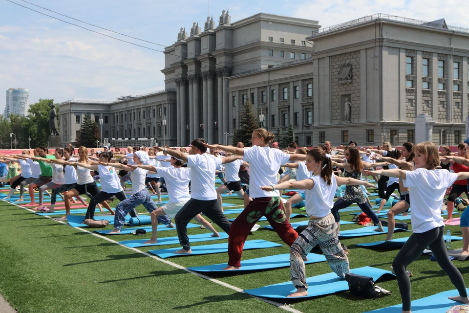Международный день йоги в Самаре