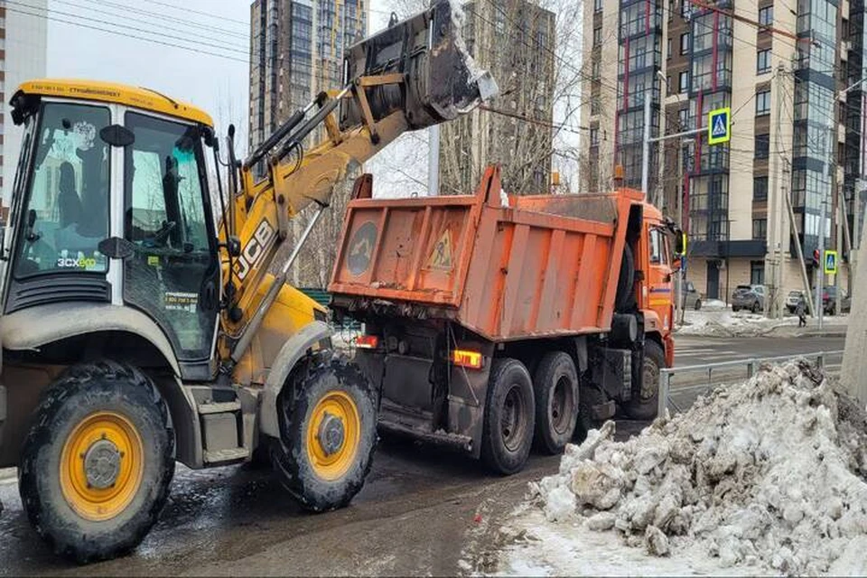 В Иркутске 9 марта 2023 года вывезли 900 тонн снега