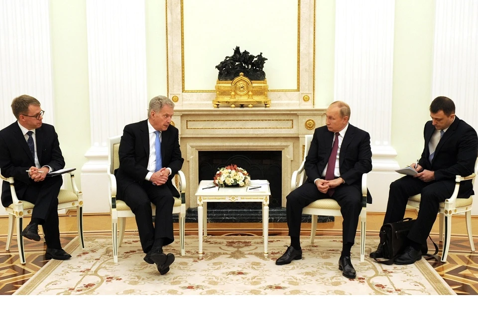 Ниинистё заявил о готовности к переговорам с Путиным. Фото: архив пресс-службы Кремля
