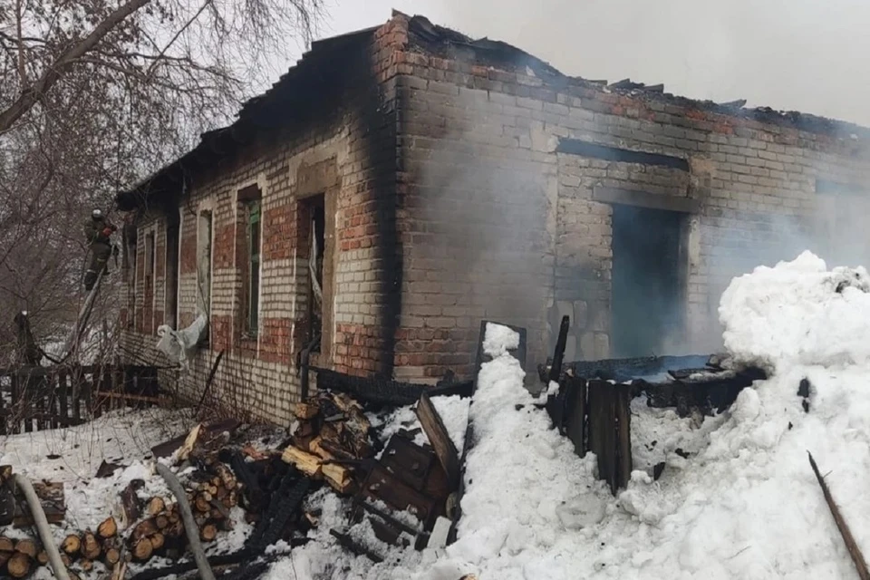 Пожар произошел 11 марта. Фото: СК РФ по НСО
