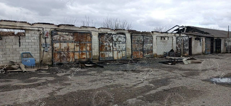 Пожар уничтожил мебель и технику. Фото: пресс-центр МВД Приднестровья
