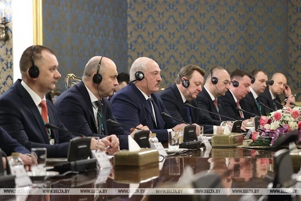 Белорусская делегация в главе с Александром Лукашенко в Иране. Фото: БелТА